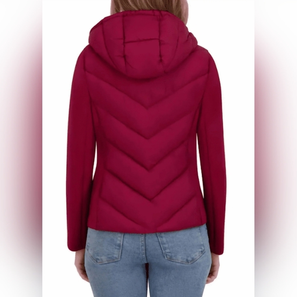 NWOT DKNY Red Light Weight Puffer Coat Size XXL - Picture 2 of 9